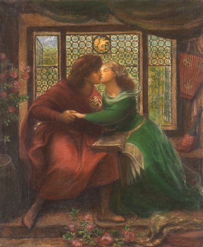 Paolo et Francesca da Rimini - Dante Gabriel Charles Rossetti